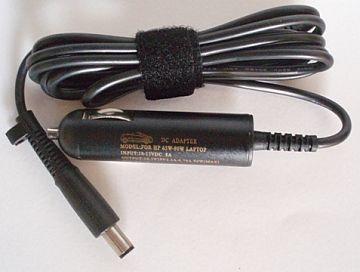 Nešiojamo kompiuterio automobilinis 12V kroviklis HP 7.4x5.0mm su adatėle, 90W, 19V, 4.74A, EXTRA DIGITAL