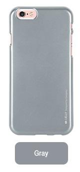 Dėklas Iphone X, Pilkas metalic, galinis iš silikono, MERCURY JELLY CASE