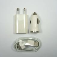 Buitinis universalus kroviklis, 3in1 Universalus 220V kroviklis USB lizdas 1mAh, USB laidas Iphone Type C, Automobilinis USB kroviklis 1mAh, 12, 24V, Iphone