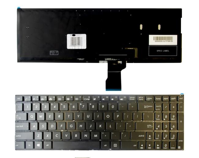 Klaviatūra ASUS: UX52, UX52A, UX52V, UX52VS, UX501