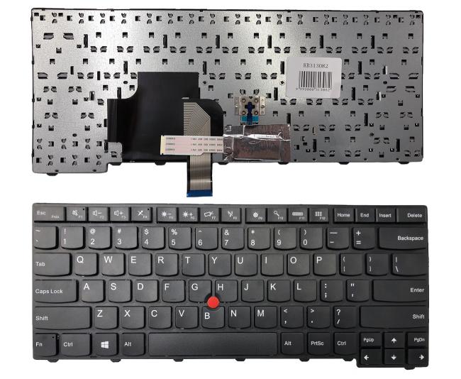 Nešiojamo kompiuterio klaviatūra Lenovo Thinkpad T440 / T440p / T440s / T450 / T450s / T431s / E431, su rėmėliu, su Trackpoint