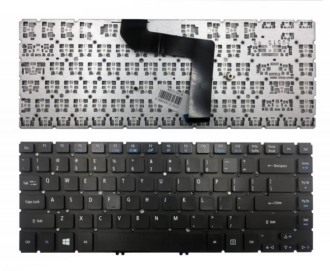 Klaviatūra su apšvietimu Acer: Aspire M5-481T, M5-481TG, M5-481PT, M5-481PTG US
