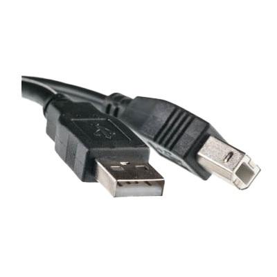 Kabelis USB-A kištukas - USB-B kištukas, 5m, EXTRA DIGITAL, juodas, USB 2.0, tinka spausdintuvams