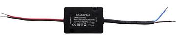 Buitinis kroviklis 5.5x2.1mm kištuku, 12V, 1A, 12W, hermetinis IP67, EXTRA DIGITAL