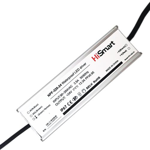 Buitinis kroviklis 24V, 13.3A, 320W, PFC, IP67