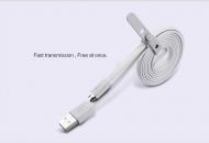 Kabelis USB - Micro USB, 120 cm, baltas, NILLKIN