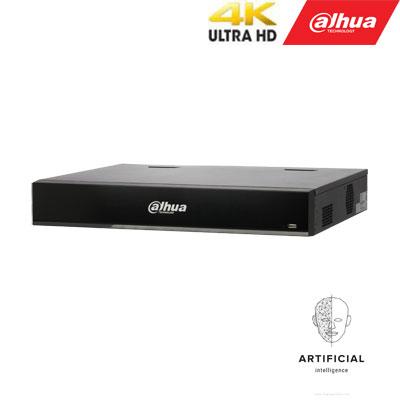 IP įrašymo įrenginys 32kam.16MP, IVS, AI, 16 PoE, 320Mbps, H.265+, veido atpažinimo funkcija
