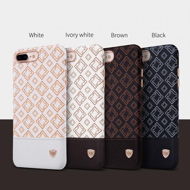 Dėklas Iphone 7 Plus, juodas, , galinis iš silikono, įmontuota metalinė plokštelė, OGER