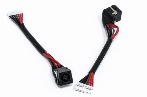 Nešiojamo kompiuterio įkrovimo kontaktas Dell N5040 / M5040 / N5050, su laidu