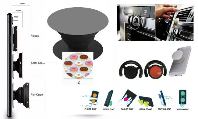 Laikiklis POPSOCKETS, spurgos