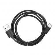 Kabelis USB - Type C, juodas