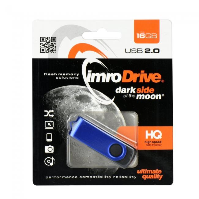 USB atmintinė 16GB, IMRO AXIS, mėlyna