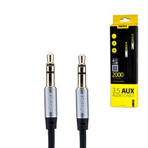 Audio prailgintuvas 3,5 mm (M) -> 3,5 mm (M), 2 m, REMAX AUX L200