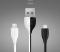 Kabeliai/Adapteriai, Lightning/micro USB 2in1, REMAX USB kabelis 2in1, LESU micro USB, Iphone 5, 6, 7, 200 cm, baltas