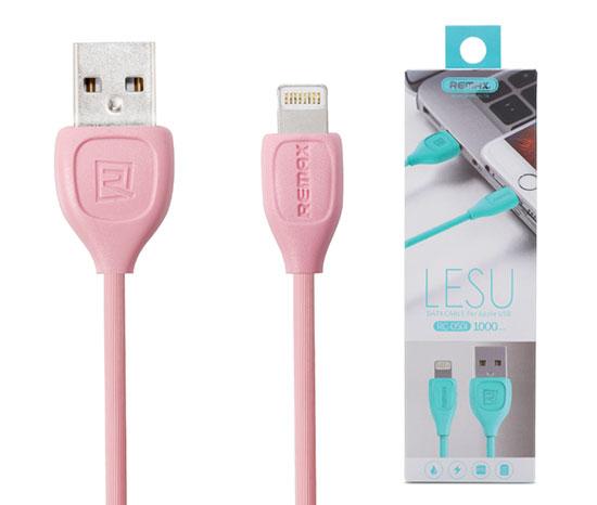 Kabelis USB - Micro USB, 100 cm, rožinis, REMAX RC-050m