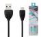 Kabeliai/Adapteriai, micro USB, REMAX USB kabelis LIGHT, juodas