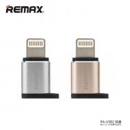 Kabeliai/Adapteriai, OTG, REMAX adapteris micro USB to Lightning, auksinis