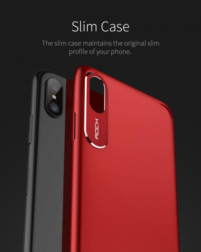 Dėklai, Galiniai dangteliai, Classy serijos Iphone X, raudonas