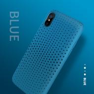 Dėklai, Galiniai dangteliai, DOT serijos Iphone X, mėlynas