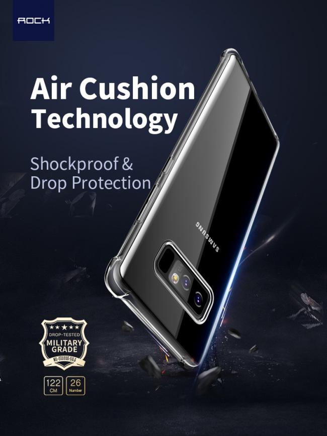 Dėklai, Galiniai dangteliai, Fence S serijos Samsung Note 8, tamsintas