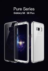 Dėklai, Galiniai dangteliai, Pure Serijos Samsung S8 Plus, skaidrus