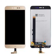 Ekranas su lietimui jautriu stikliuku Xiaomi Redmi Note 5A Prime (auksinis) restauruotas
