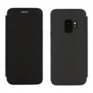 Dėklas Huawei Y6 Prime / Y6 2018, atverčiamas į šoną, juodas, VENNUS SOFT