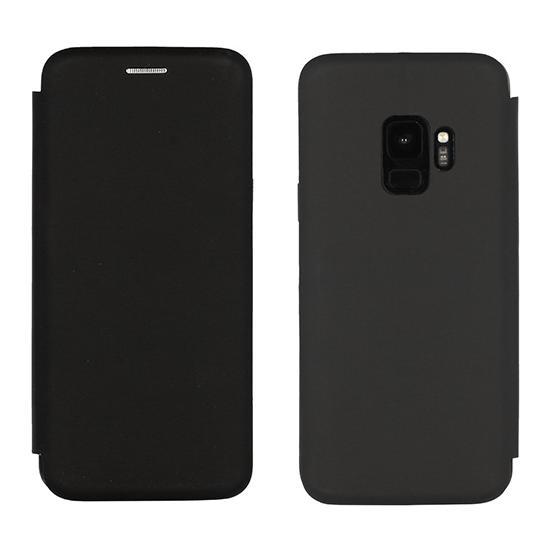 Dėklas Huawei Y6 Prime / Y6 2018, atverčiamas į šoną, juodas, VENNUS SOFT