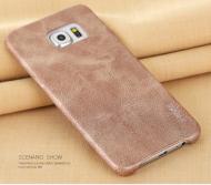 Dėklas Samsung S6 EDGE Plus, G928, Auksinis, galinis iš silikono, X-LEVEL VINTAGE