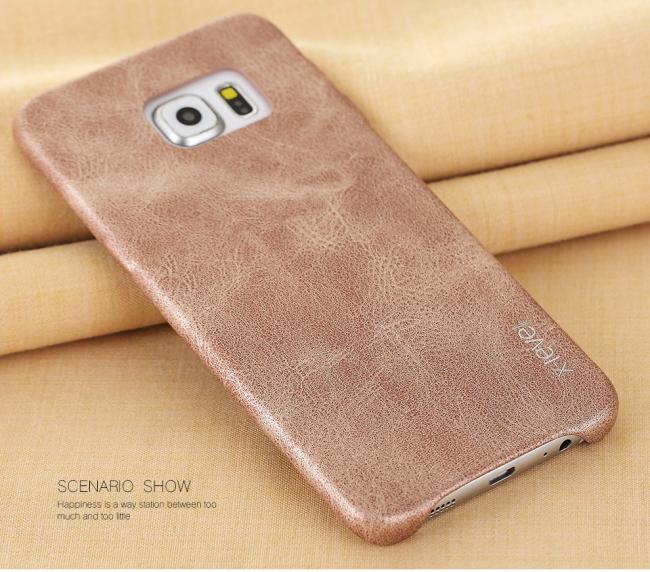 Dėklas Samsung S6 EDGE Plus, G928, Auksinis, galinis iš silikono, X-LEVEL VINTAGE