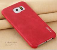 Dėklas Samsung J5, Raudonas, galinis iš silikono, X-LEVEL VINTAGE