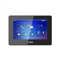 IP domofono monitorius su WIFI, 7 col. 1024x600,Micro SD kortelės prievadas,PoE(802.3af) juodas, SIP