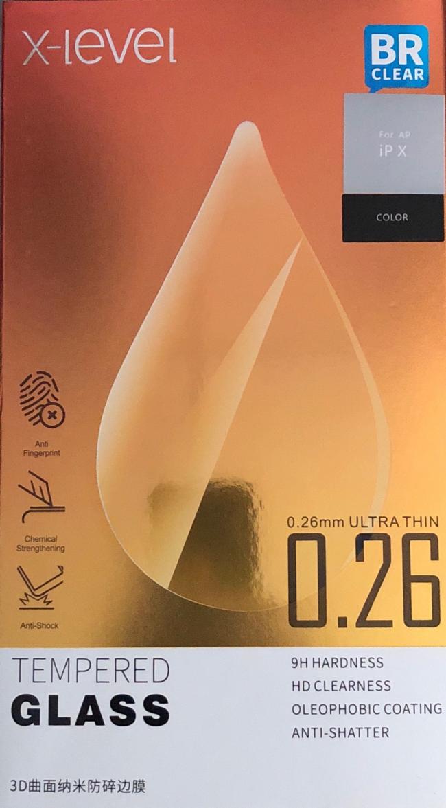 Apsauginis stikliukas Iphone 6 Plus, 6s Plus, juodas, Anti blue HD 3D apsauginis stiklas, soft Edge, X-LEVEL 3D