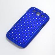 Dėklas Samsung Galaxy S3 I9300 / S3 Neo I9301, galinis iš plastiko, mėlynas, CRYSTAL CASE