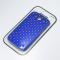 Dėklas Samsung Galaxy S3 I9300 / S3 Neo I9301, galinis iš plastiko, mėlynas, CRYSTAL CASE