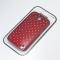 Dėklas Samsung Galaxy S4 I9500 / I9505, galinis iš plastiko, raudonas, CRYSTAL CASE