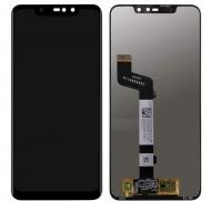 Ekranas su lietimui jautriu stikliuku Xiaomi Redmi Note 6 Pro, juodas (HQ)