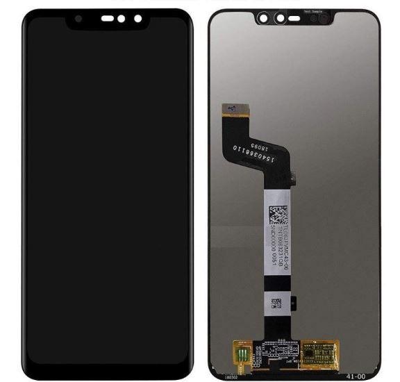 Ekranas su lietimui jautriu stikliuku Xiaomi Redmi Note 6 Pro, juodas (HQ)