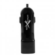 Automobilinis kroviklis USB x 2, 3100 mA, EXTREME CC312U, kompaktiškas