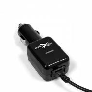 Automobilinis kroviklis Apple 30-pin, 1000mA, EXTREME, juodas, tinka iPhone 2G / 3G / 3GS / 4 / 4S / iPod / iPad 1 - 3 ir kt.