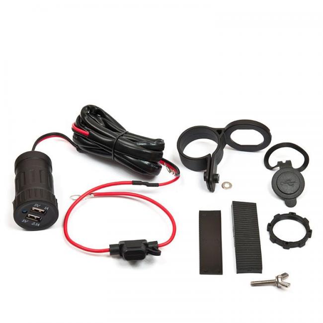 Motociklinis kroviklis eXtreme MUS31, 2100mA, 2xUSB