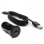 Automobilinis kroviklis eXtreme, 2100mAh, 1xUSB + laidas USB - microUSB