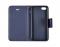 Atverčiamas dėklas Flexi Diary, Sony Xperia M5, rožinis/ tams. mėlynas