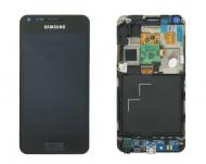 Ekranas su lietimui jautriu stikliuku Samsung i9070 Galaxy S Advance juodas originalus (service pack)