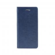 Atverčiamas dėklas Magnet Book, Apple iPhone 6/6S Plus, tams. mėlynas