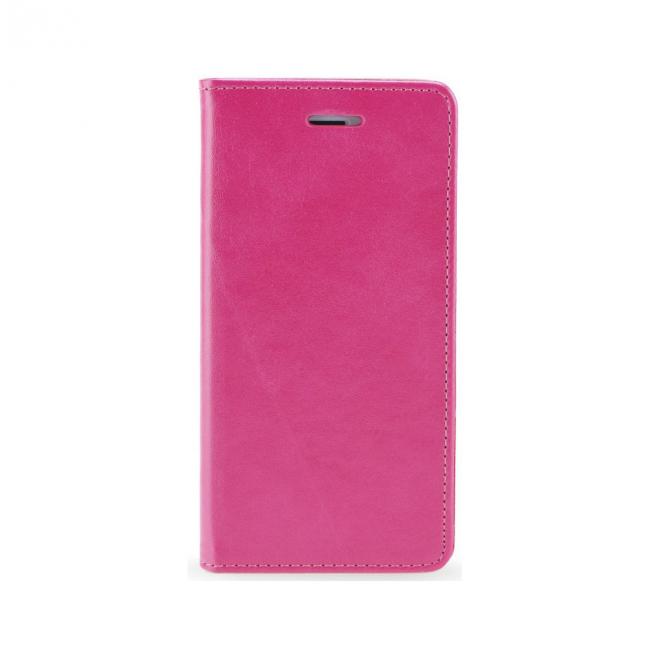 Atverčiamas dėklas Magnet Book, Samsung J120 Galaxy J1 2016, rožinis
