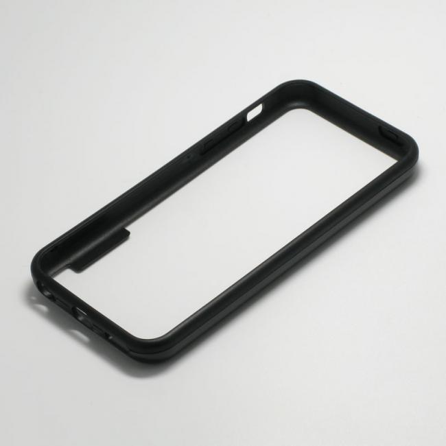 Dėklas Apple iPhone 5C, bamperis, juodos spalvos, NEW BUMPER