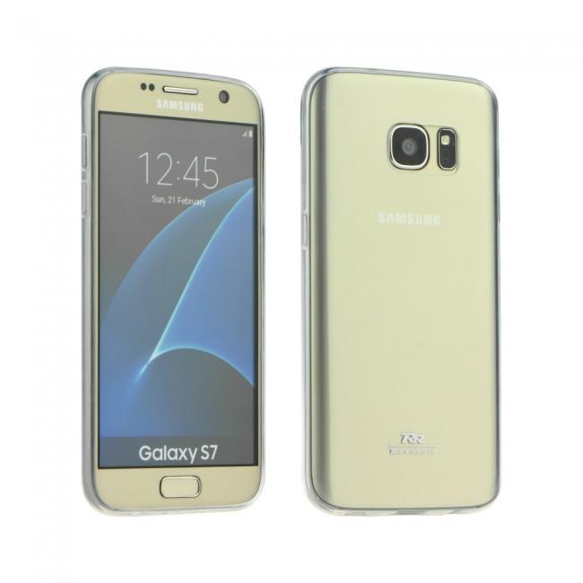 Dėklas Samsung Galaxy J5 (2016) J510, galinis iš silikono, skaidrus, ROAR ULTRA THIN 0,3 mm
