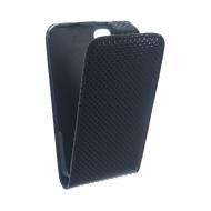 Dėklas Sony Ericsson Xperia X8, atverčiamas į apačią, juodas, COYO 2P02