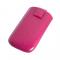 Universalus dėklas iš dirbtinės odos Slim Simple, dydis: M (iPhone 4S), rožinės spalvos